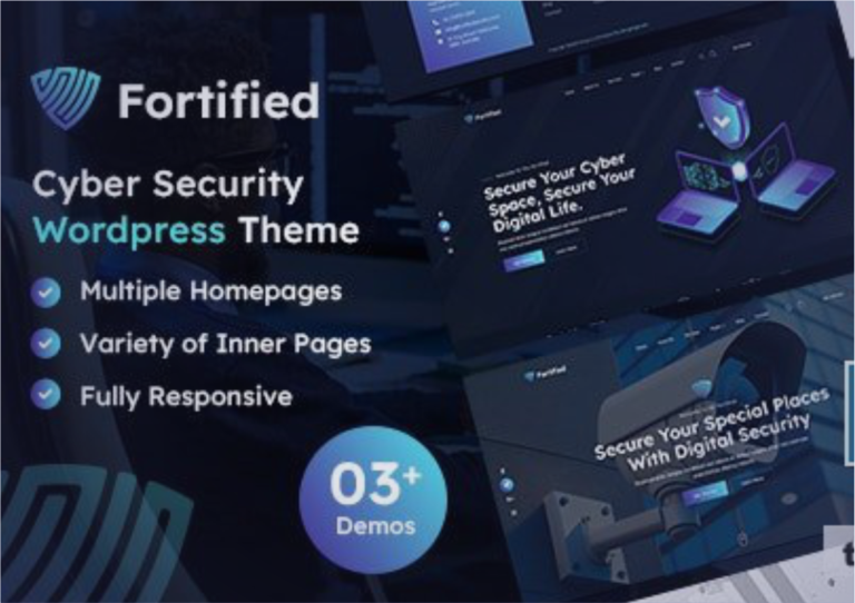 Fortified IT Premium WordPress Theme