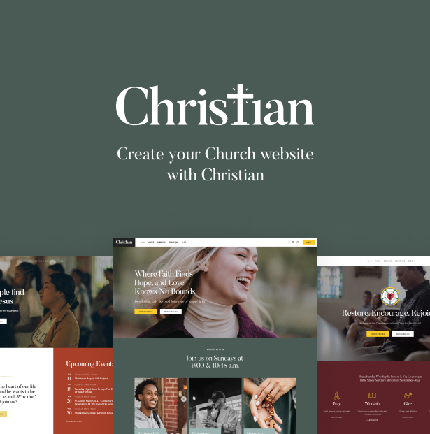 Christian Church WordPress Theme