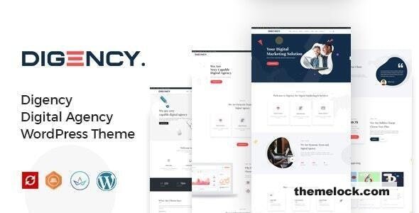 Digency Multi-Purpose Portfolio WordPress Theme