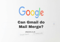 Can Gmail do Mail Merge?