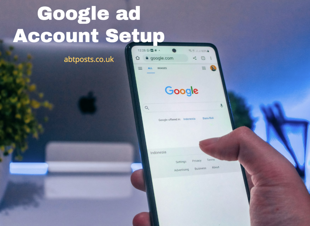 Google ad Account Setup