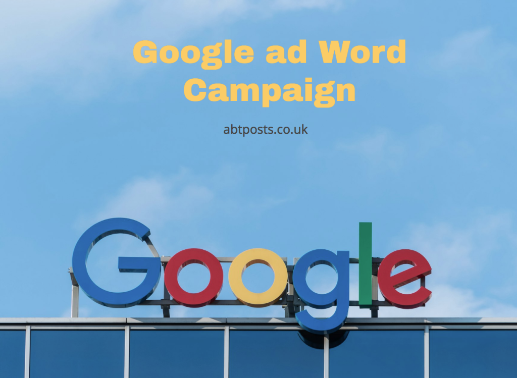 Google ad Word Campaign