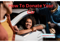 How To Donate Your Car