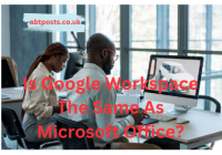 Is Google Workspace The Same As Microsoft Office?